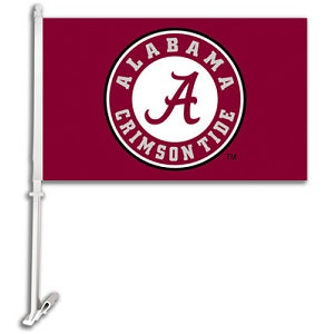 Alabama Crimson Tide --- Car Flag