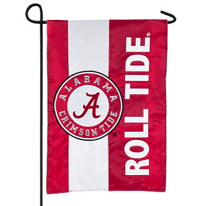 Alabama Crimson Tide --- Embroidered Logo Applique Flag