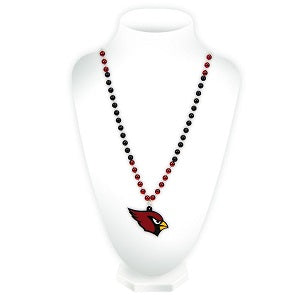 Arizona Cardinals --- Mardi Gras Beads