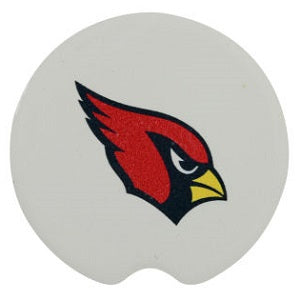 Arizona Cardinals --- Ceramic Car Coasters 2-pk