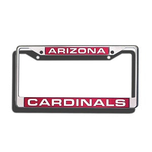 Arizona Cardinals --- Laser Cut License Plate Frame