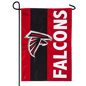 Atlanta Falcons --- Embroidered Logo Applique Flag