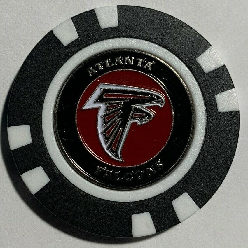 Atlanta Falcons --- Poker Chip Ball Marker