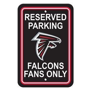 Atlanta Falcons --- Reserved Parking Sign