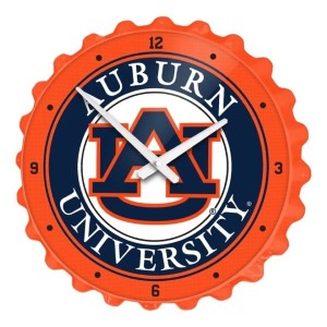 Auburn Tigers --- Bottle Cap Wall Clock