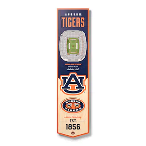 Auburn Tigers --- 3-D StadiumView Banner - Large