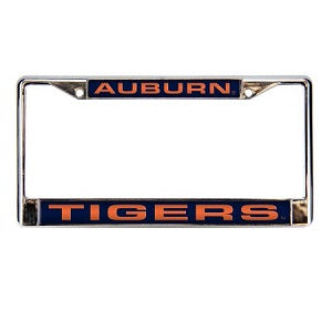 Auburn Tigers --- Laser Cut License Plate Frame