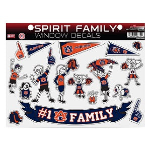 Auburn Tigers --- Spirit Family Window Decal