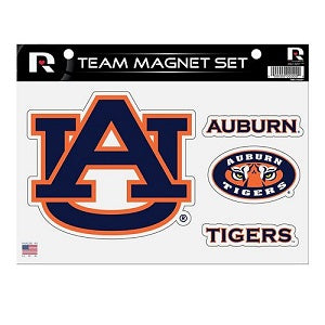 Auburn Tigers --- Team Magnet Set