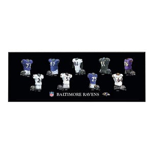 Baltimore Ravens --- Legacy Uniform Plaque