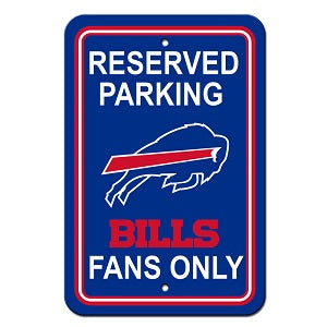 Buffalo Bills --- Reserved Parking Sign