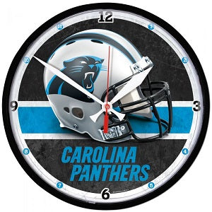 Carolina Panthers --- Round Wall Clock