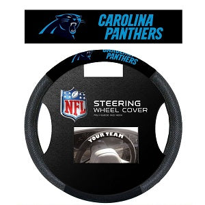 Carolina Panthers --- Steering Wheel Cover