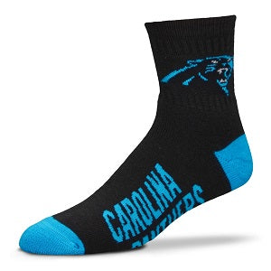 Carolina Panthers --- Team Color Crew Socks
