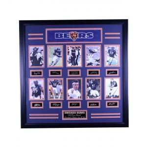 Chicago Bears --- All Time Greats Signature Plaque