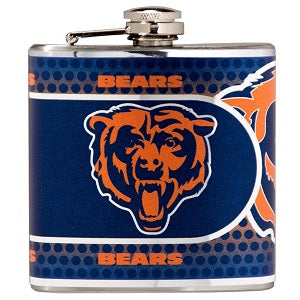 Chicago Bears --- Stainless Steel Flask