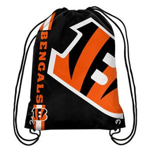 Cincinnati Bengals --- Big Logo Drawstring Backpack