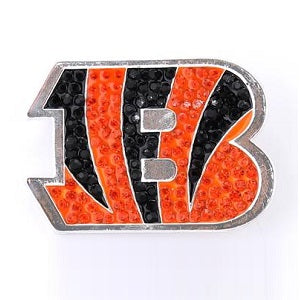 Cincinnati Bengals --- Crystal Logo Pin