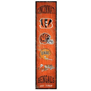 Cincinnati Bengals --- Distressed Heritage Banner