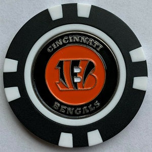 Cincinnati Bengals --- Poker Chip Ball Marker