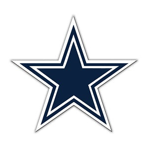 Dallas Cowboys --- 12in Logo Magnet