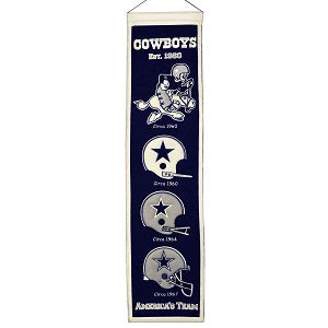 Dallas Cowboys --- Heritage Banner