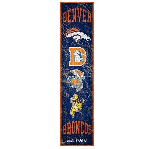 Denver Broncos --- Distressed Heritage Banner