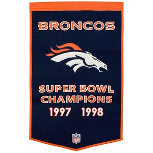 Denver Broncos --- Dynasty Banner