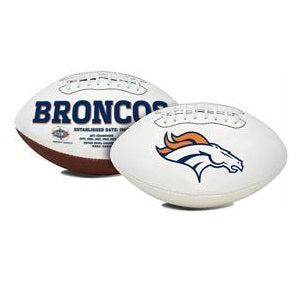 Denver Broncos --- Signature Series Football