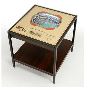 Denver Broncos --- StadiumView Lighted Table