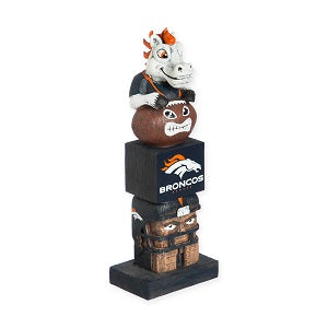 Denver Broncos --- Tiki Totem Pole