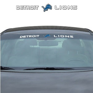 Detroit Lions --- Windshield Decal