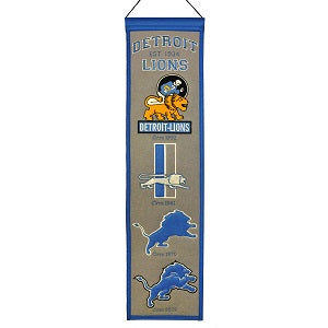 Detroit Lions --- Heritage Banner
