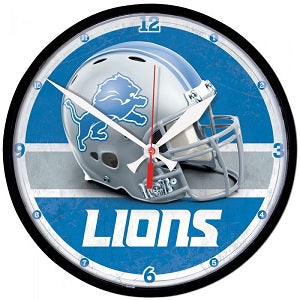 Detroit Lions --- Round Wall Clock