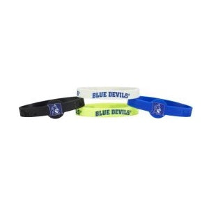 Duke Blue Devils --- Silicone Bracelets 4-pk