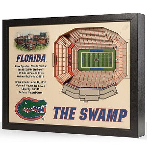 Florida Gators --- 25-Layer StadiumView 3D Wall Art