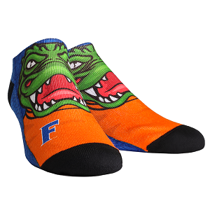 Florida Gators --- Mascot Low Cut Socks