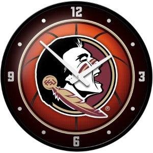 Florida State Seminoles (basketball) --- Modern Disc Wall Clock