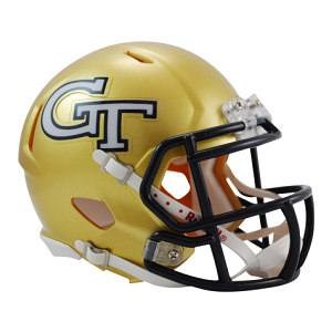 GA Tech Yellow Jackets --- Riddell Speed Mini Helmet