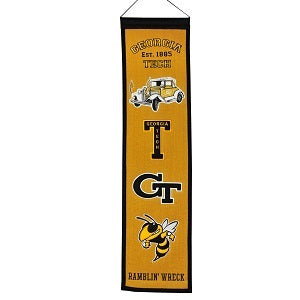 GA Tech Yellow Jackets --- Heritage Banner