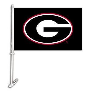 Georgia Bulldogs --- Car Flag