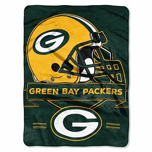 Green Bay Packers --- Royal Plush Prestige Design Blanket