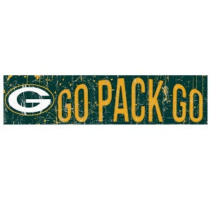 Green Bay Packers --- Slogan Wood Sign