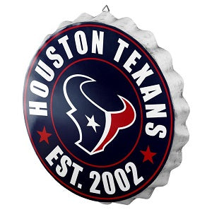 Houston Texans --- Bottle Cap Sign