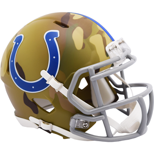 Indianapolis Colts --- Camo Mini Helmet