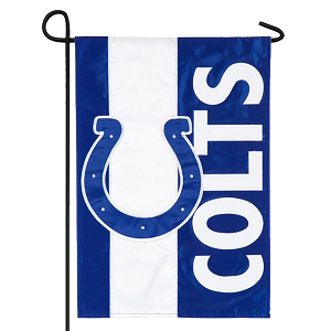 Indianapolis Colts --- Embroidered Logo Applique Flag