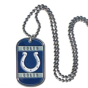 Indianapolis Colts --- Neck Tag Necklace