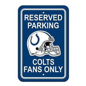 Indianapolis Colts --- Reserved Parking Sign