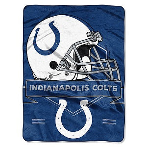 Indianapolis Colts --- Royal Plush Prestige Design Blanket