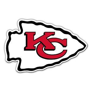 Kansas City Chiefs --- 12in Logo Magnet